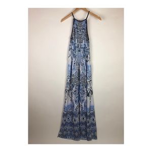 Johanne Beck Revolve Summer  Blue Maxi Dress